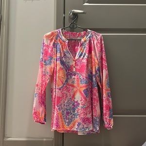 Lilly Pulitzer Silk Top
